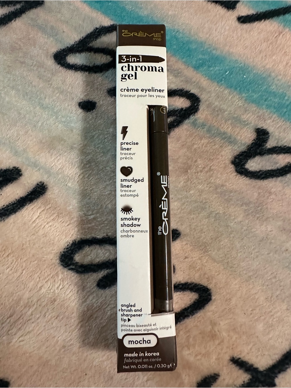 The Crème Shop 3-in-1 Chroma Gel Eyeliner — Mocha